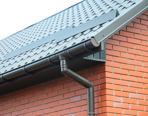 Roof Downspout Installation in Logan