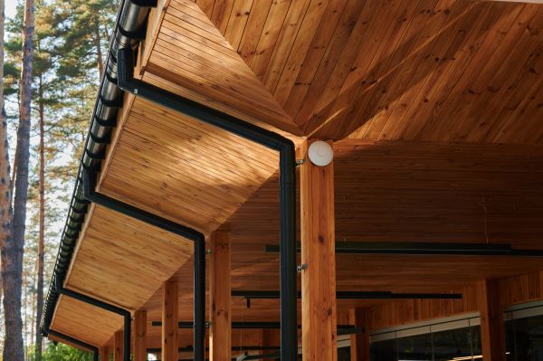 Porch Gutter Installation in Logan