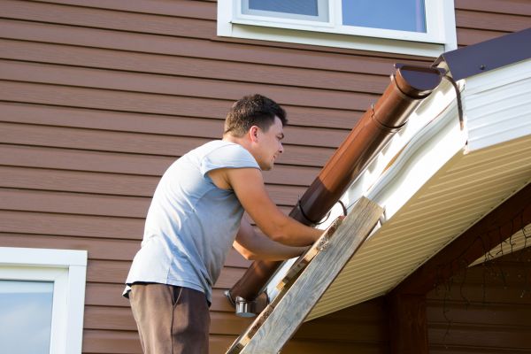 Porch Gutter Replacement in Logan