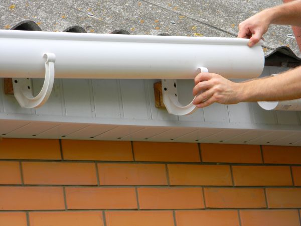 Half Round Gutter Installation in Logan