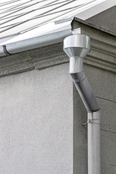 Galvanized Gutter Installation in Logan